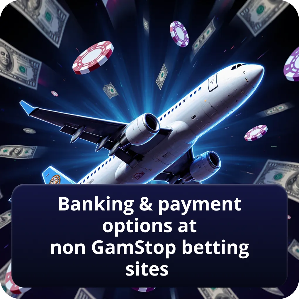 Banking & payment options at non GamStop betting sites