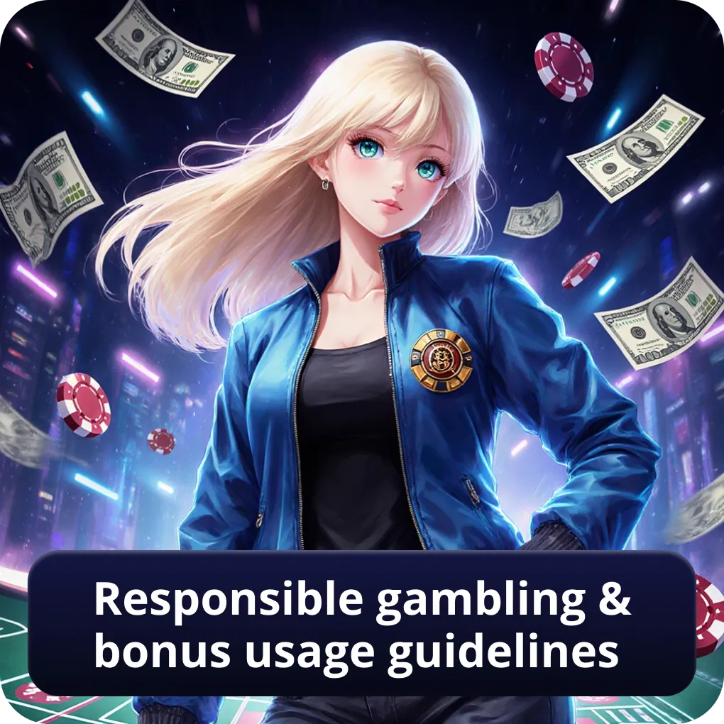 Responsible gambling for casino welcome bonus users