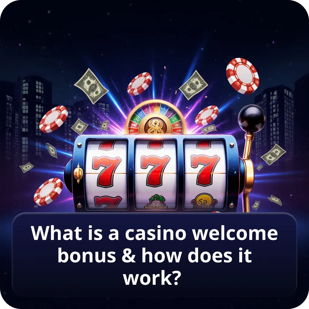 What is a casino welcome bonus explained for new players